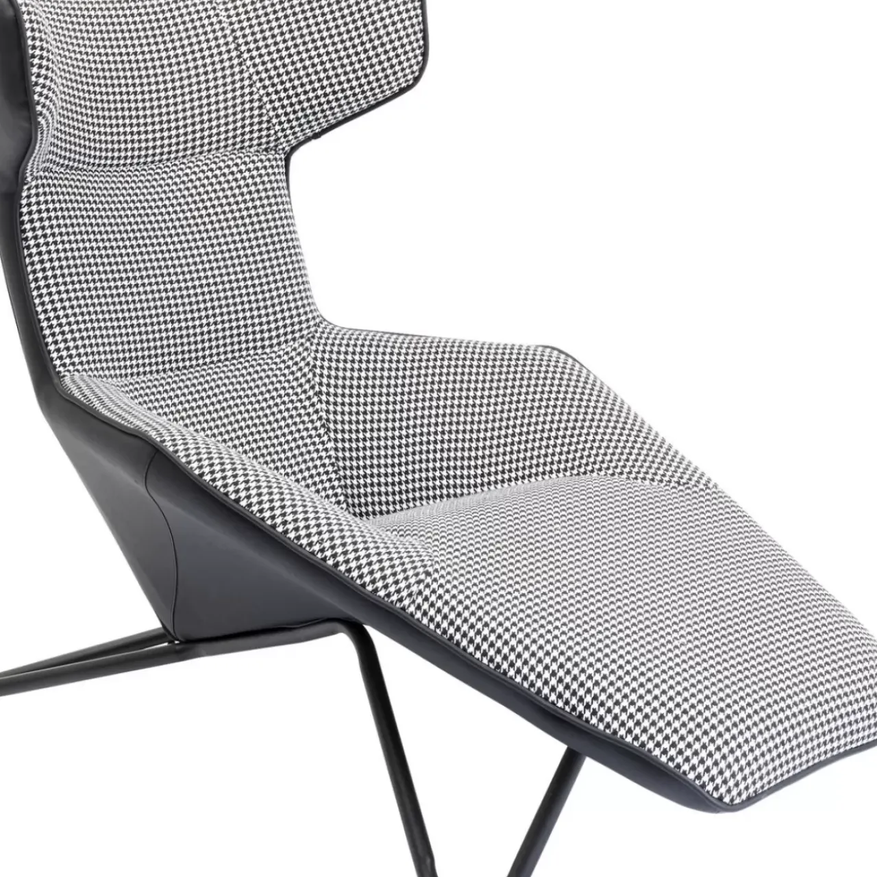 KARE Design Sessel-Relaxsessel Granada Schwarz Weiss