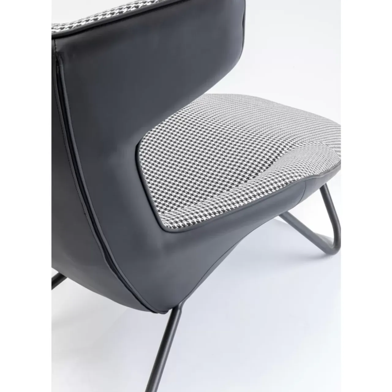 KARE Design Sessel-Relaxsessel Granada Schwarz Weiss