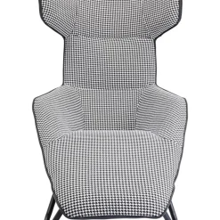 KARE Design Sessel-Relaxsessel Granada Schwarz Weiss