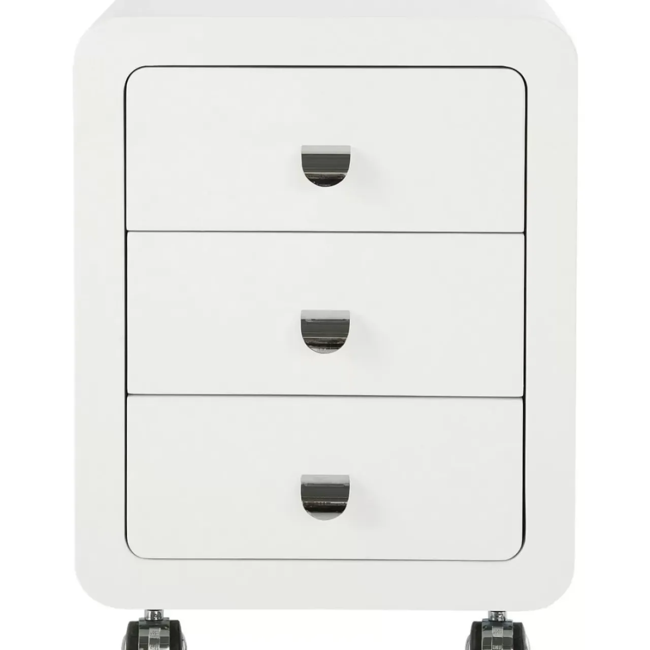 KARE Design Kommoden & Sideboards-Rollcontainer White Club 3-Schub