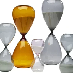KARE Design Uhren-Sanduhr Timer Gelb 36Cm
