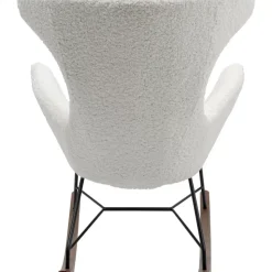 KARE Design Sessel-Schaukelsessel Balance Weiss
