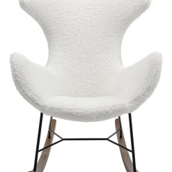 KARE Design Sessel-Schaukelsessel Balance Weiss