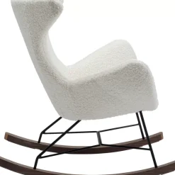 KARE Design Sessel-Schaukelsessel Balance Weiss