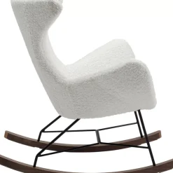 KARE Design Sessel-Schaukelsessel Balance Weiss