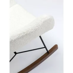 KARE Design Sessel-Schaukelsessel Balance Weiss