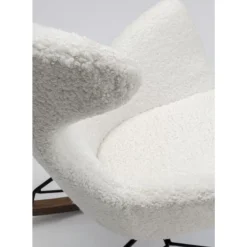 KARE Design Sessel-Schaukelsessel Balance Weiss