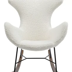 KARE Design Sessel-Schaukelsessel Balance Weiss