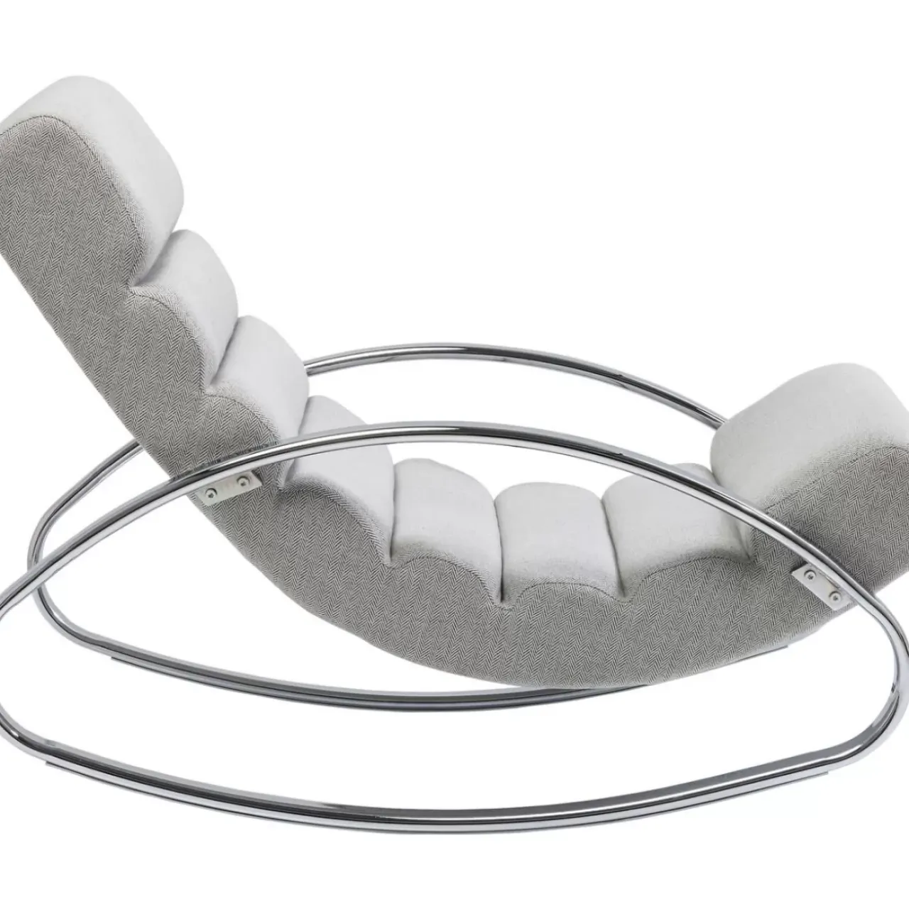 KARE Design Sessel-Schaukelsessel Manhattan Grau-Beige