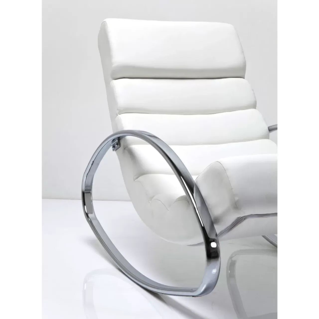 KARE Design Sessel-Schaukelsessel Manhattan White