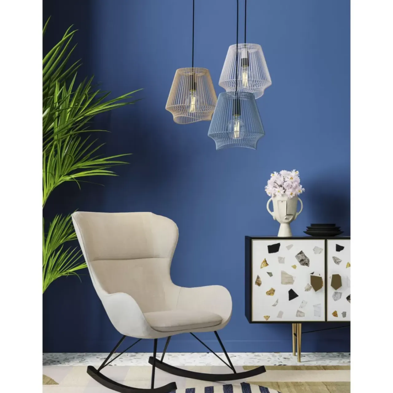 KARE Design Sessel-Schaukelsessel Oslo