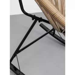 KARE Design Outdoormöbel-Schaukelstuhl Acapulco Natur
