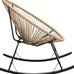 KARE Design Outdoormöbel-Schaukelstuhl Acapulco Natur
