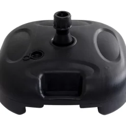 KARE Design Outdoor-Schirmstander Hawaii Schwarz