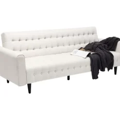 KARE Design Sofas & Couches-Schlafsofa Milchbar Beige 219Cm