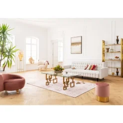 KARE Design Sofas & Couches-Schlafsofa Milchbar Beige 219Cm