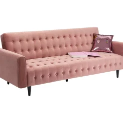 KARE Design Sofas & Couches-Schlafsofa Milchbar Rose 219Cm