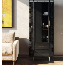 KARE Design Regale-Schrank Fence 180X70Cm