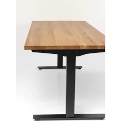 KARE Design Tische-Schreibtisch Office Jackie Eiche Schwarz 160X80