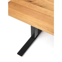 KARE Design Tische-Schreibtisch Office Jackie Eiche Schwarz 160X80