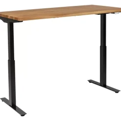 KARE Design Tische-Schreibtisch Office Jackie Eiche Schwarz 160X80