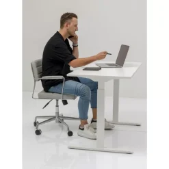 KARE Design Tische-Schreibtisch Office Smart Weis Weis 120X70