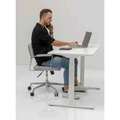 KARE Design Tische-Schreibtisch Office Smart Weis Weis 120X70
