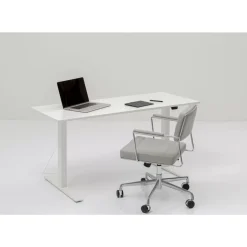 KARE Design Tische-Schreibtisch Office Smart Weiss Weiss 160X80