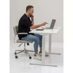 KARE Design Tische-Schreibtisch Office Smart Weiss Weiss 160X80
