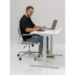 KARE Design Tische-Schreibtisch Office Smart Weiss Weiss 140X60