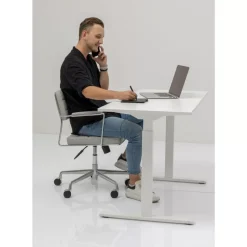 KARE Design Tische-Schreibtisch Office Smart Weiss Weiss 140X60