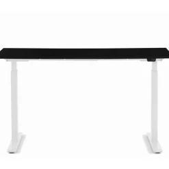 KARE Design Tische-Schreibtisch Office Smart Weis Schwarz 140X60