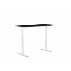 KARE Design Tische-Schreibtisch Office Smart Weis Schwarz 140X60