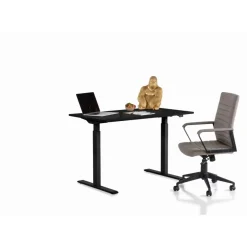 KARE Design Tische-Schreibtisch Office Smart Schwarz Schwarz 120X70