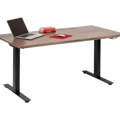 KARE Design Tische-Schreibtisch Office Symphony Dunkel Schwarz 160X80