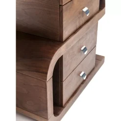 KARE Design Tische-Schreibtisch Soft Snake Walnut 150X70Cm