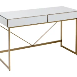 KARE Design Tische-Schreibtisch Soran Gold 120X50Cm