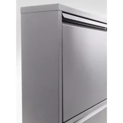 KARE Design Kleinmöbel & Sonstiges-Schuhkipper Caruso 5-Er Anthrazit