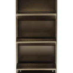 KARE Design Kleinmöbel & Sonstiges-Schuhkipper Caruso 3-Er Bronze (Mo)