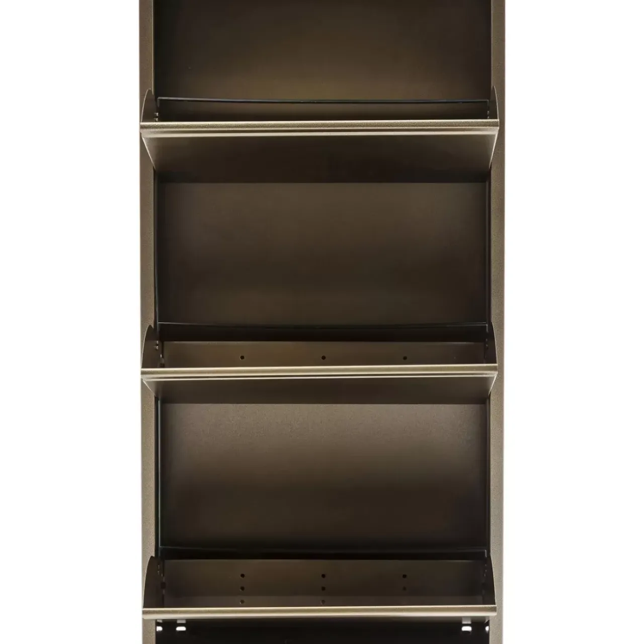 KARE Design Kleinmöbel & Sonstiges-Schuhkipper Caruso 3-Er Bronze (Mo)