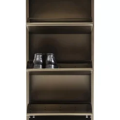 KARE Design Kleinmöbel & Sonstiges-Schuhkipper Caruso 3-Er Bronze (Mo)
