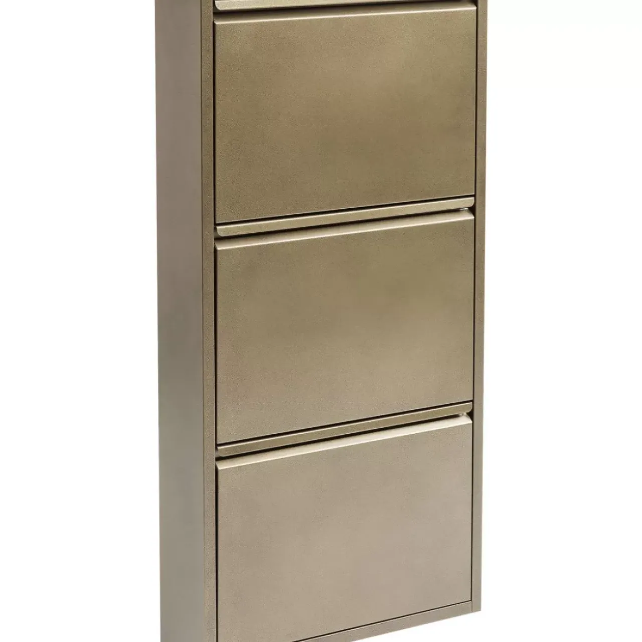 KARE Design Kleinmöbel & Sonstiges-Schuhkipper Caruso 3-Er Bronze (Mo)