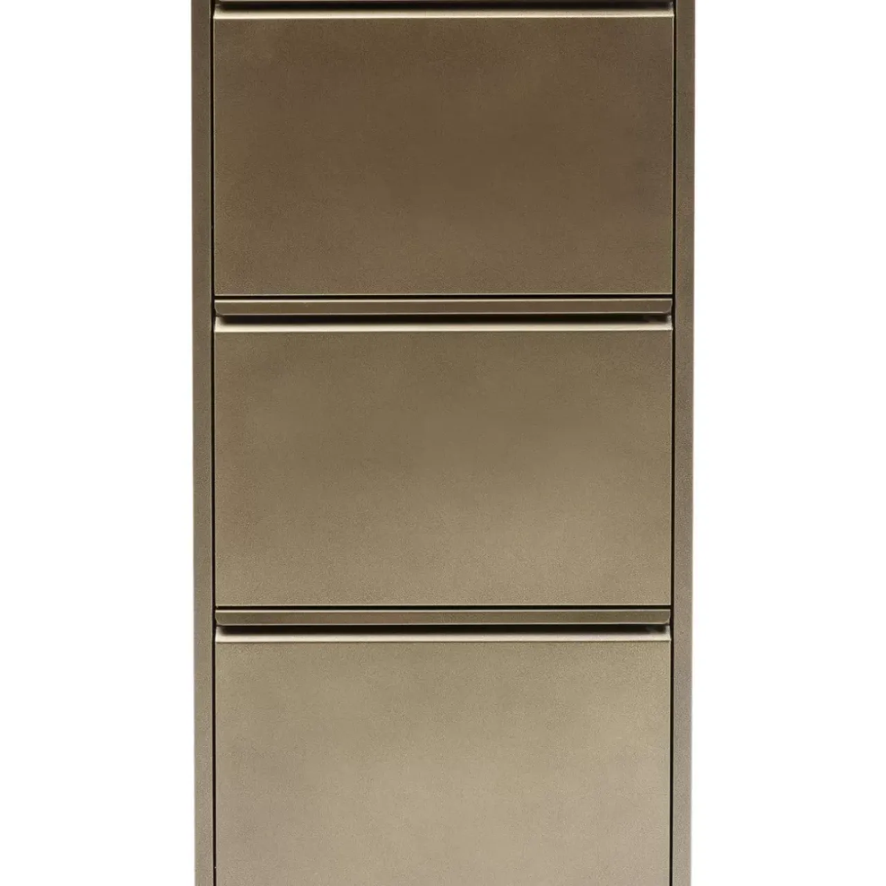 KARE Design Kleinmöbel & Sonstiges-Schuhkipper Caruso 3-Er Bronze