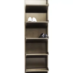 KARE Design Kleinmöbel & Sonstiges-Schuhkipper Caruso 5-Er Bronze (Mo)