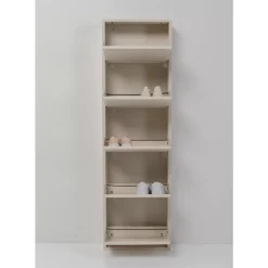 KARE Design Kleinmöbel & Sonstiges-Schuhkipper Caruso 5-Er Creme