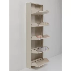 KARE Design Kleinmöbel & Sonstiges-Schuhkipper Caruso 5-Er Creme