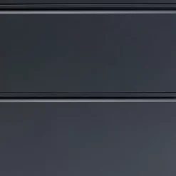 KARE Design Kleinmöbel & Sonstiges-Schuhkipper Caruso 2-Er Doppel Anthrazit