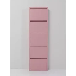 KARE Design Kleinmöbel & Sonstiges-Schuhkipper Caruso 5-Er Rosa