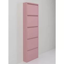 KARE Design Kleinmöbel & Sonstiges-Schuhkipper Caruso 5-Er Rosa