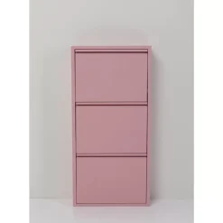 KARE Design Kleinmöbel & Sonstiges-Schuhkipper Caruso 3-Er Rosa